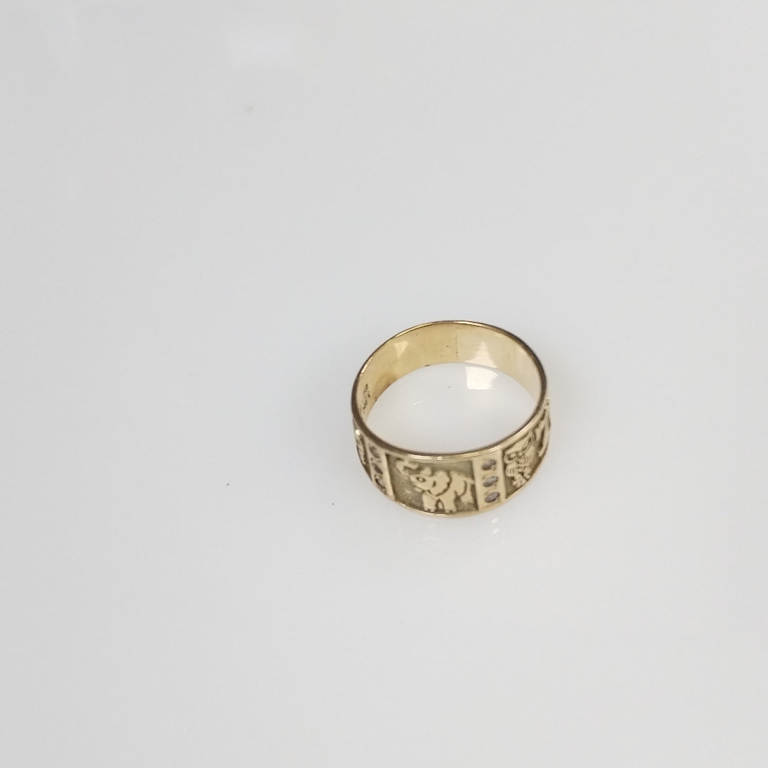 ARGOLLA DE LA SUERTE ORO 14 K 3,80 GRMS (SEMINUEVO)