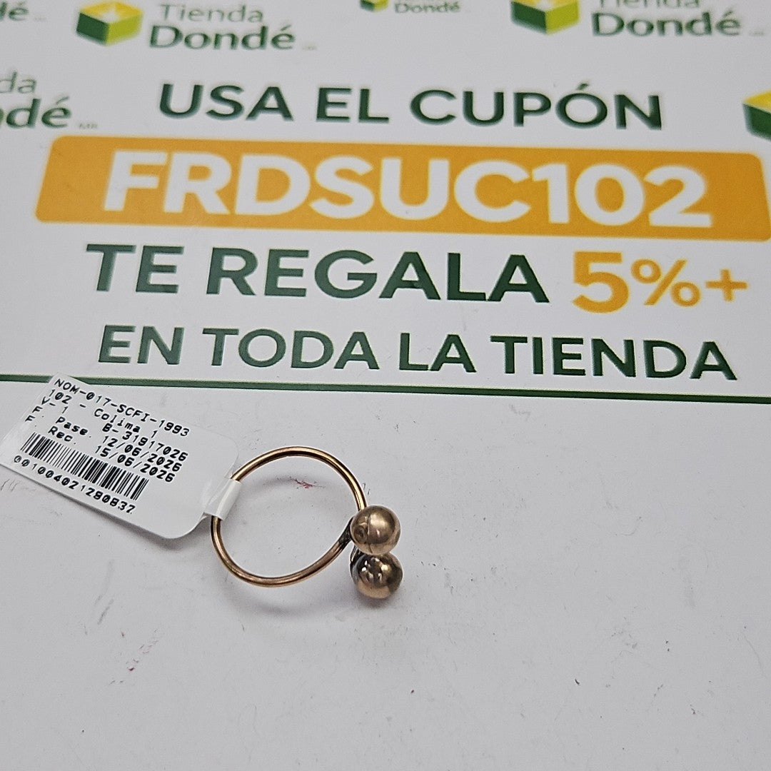ANILLITO ORO 10 K 1.2 GRMS (SEMINUEVO)