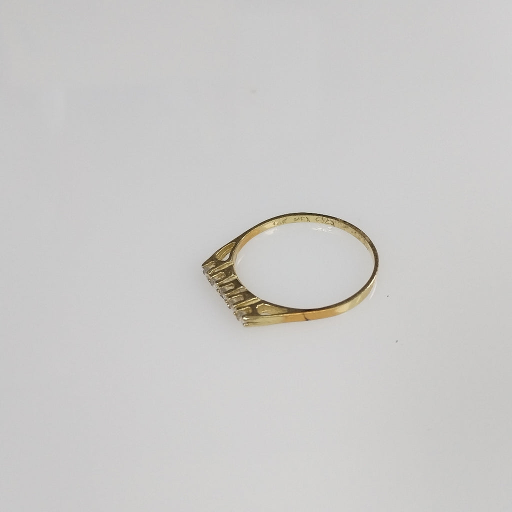 ANILLO ORO 14 K 1.2 GRMS (SEMINUEVO)