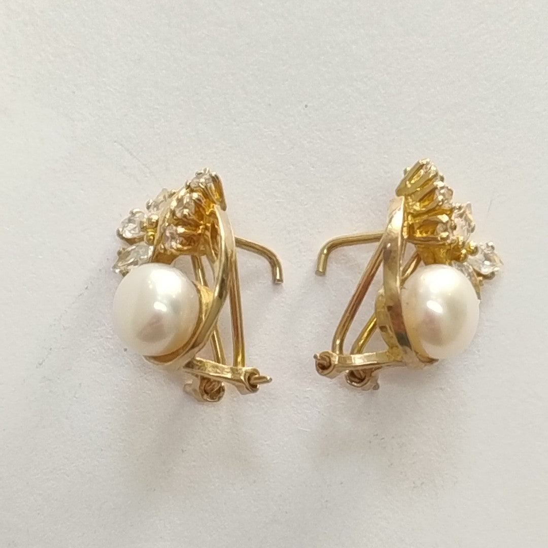 ARETES PAR ORO 10 K 5,90 GRMS (SEMINUEVO)
