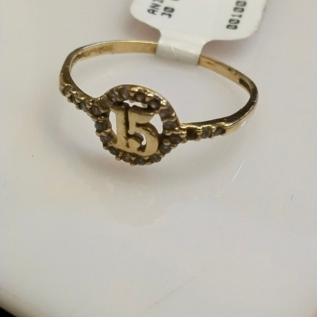 ANILLITO ORO 10 K 1,30 GRMS (SEMINUEVO)