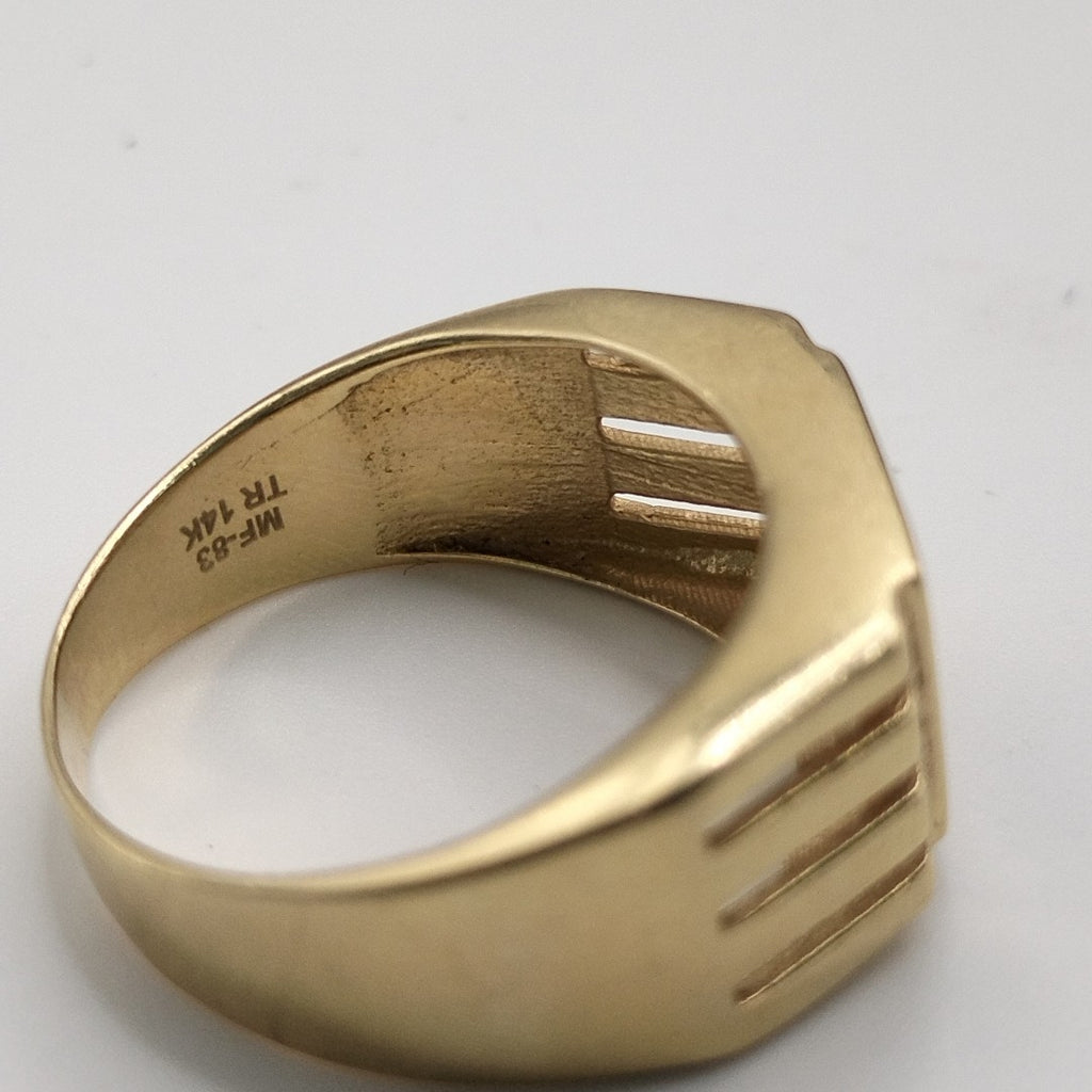 ANILLO ORO 14 K 7,00 GRMS (SEMINUEVO)