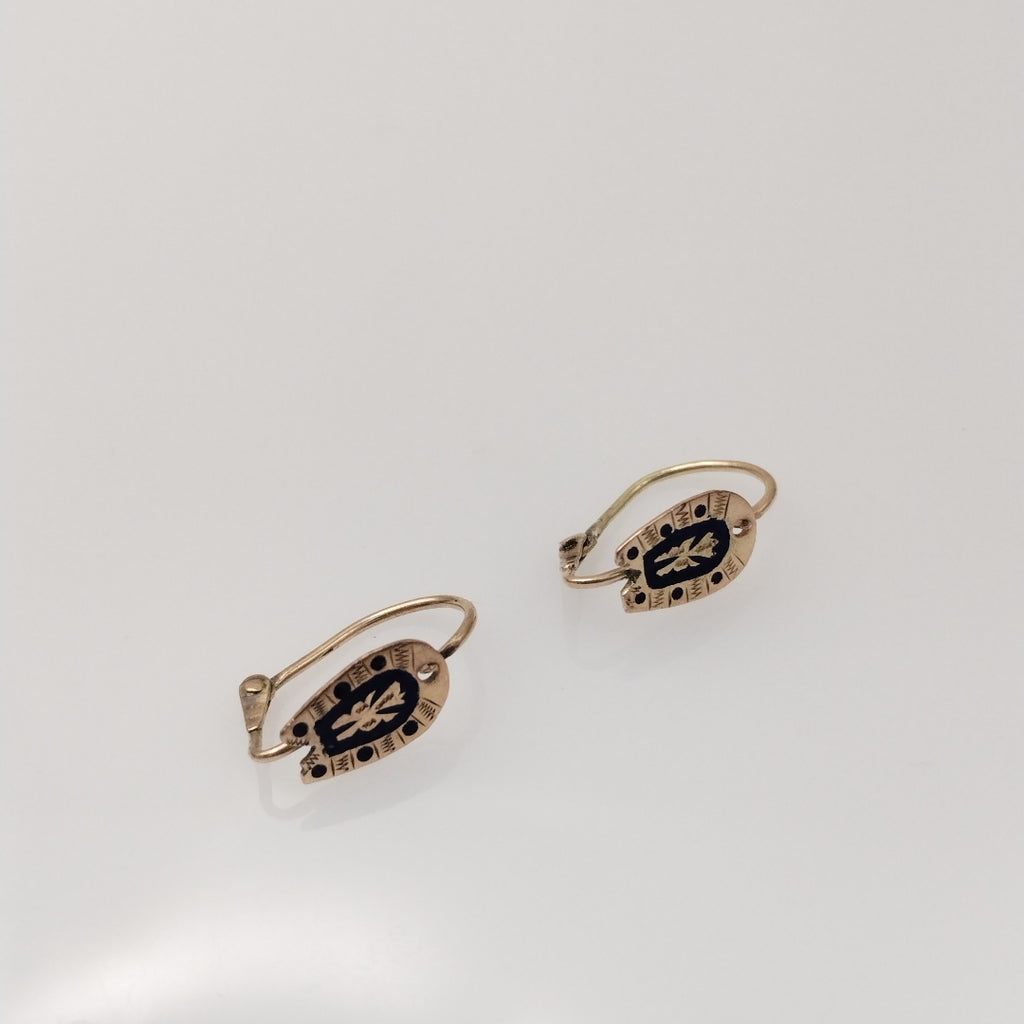 ARETES PAR ORO 8 K 1.2 GRMS (SEMINUEVO)