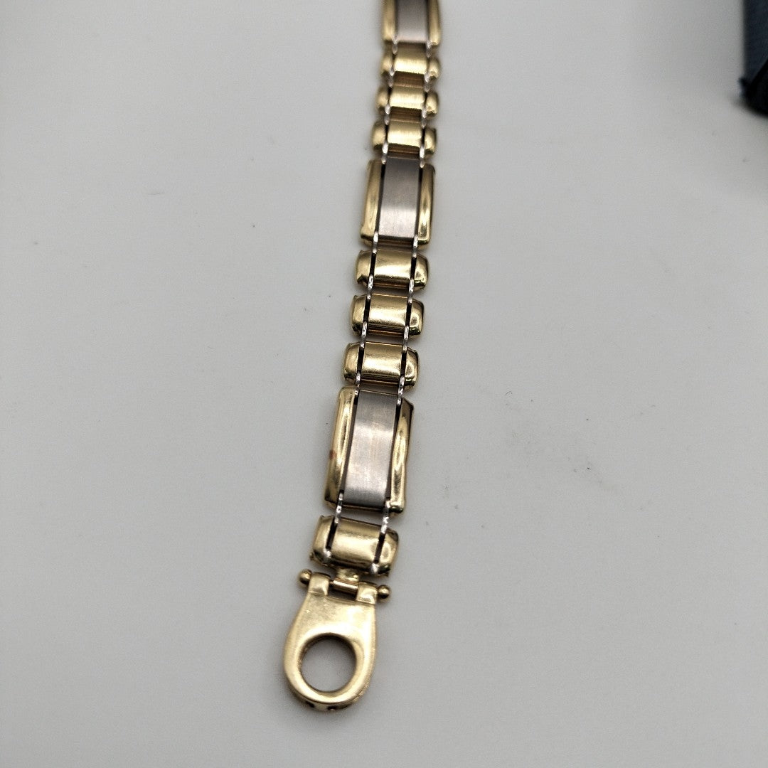 PULSERA ORO BLANCO 14 K 14,40 GRMS (SEMINUEVO)