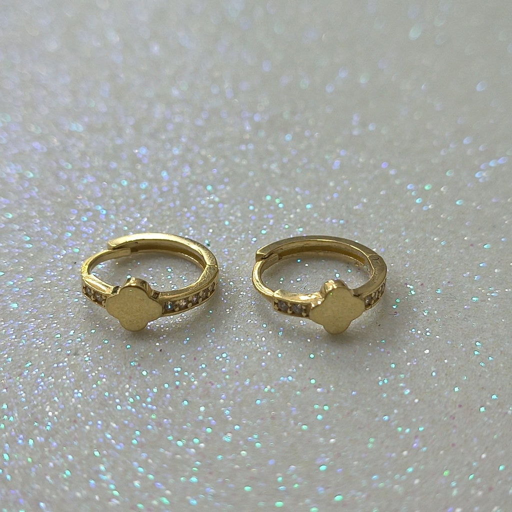 ARETES PAR ORO 14 K 2,20 GRMS (SEMINUEVO)