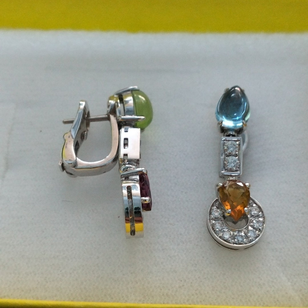 ARETES PAR ORO 18 K 12,00 GRMS (SEMINUEVO)