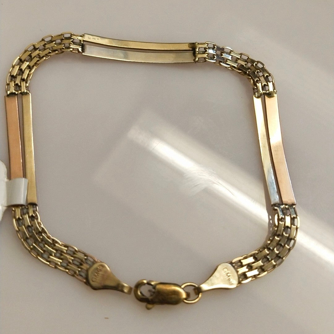 PULSERA ORO 10 K 4.9 GRMS (SEMINUEVO)