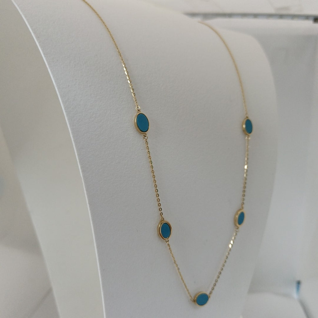 GARGANTILLA ORO 14 K 2.6 GRMS (SEMINUEVO)