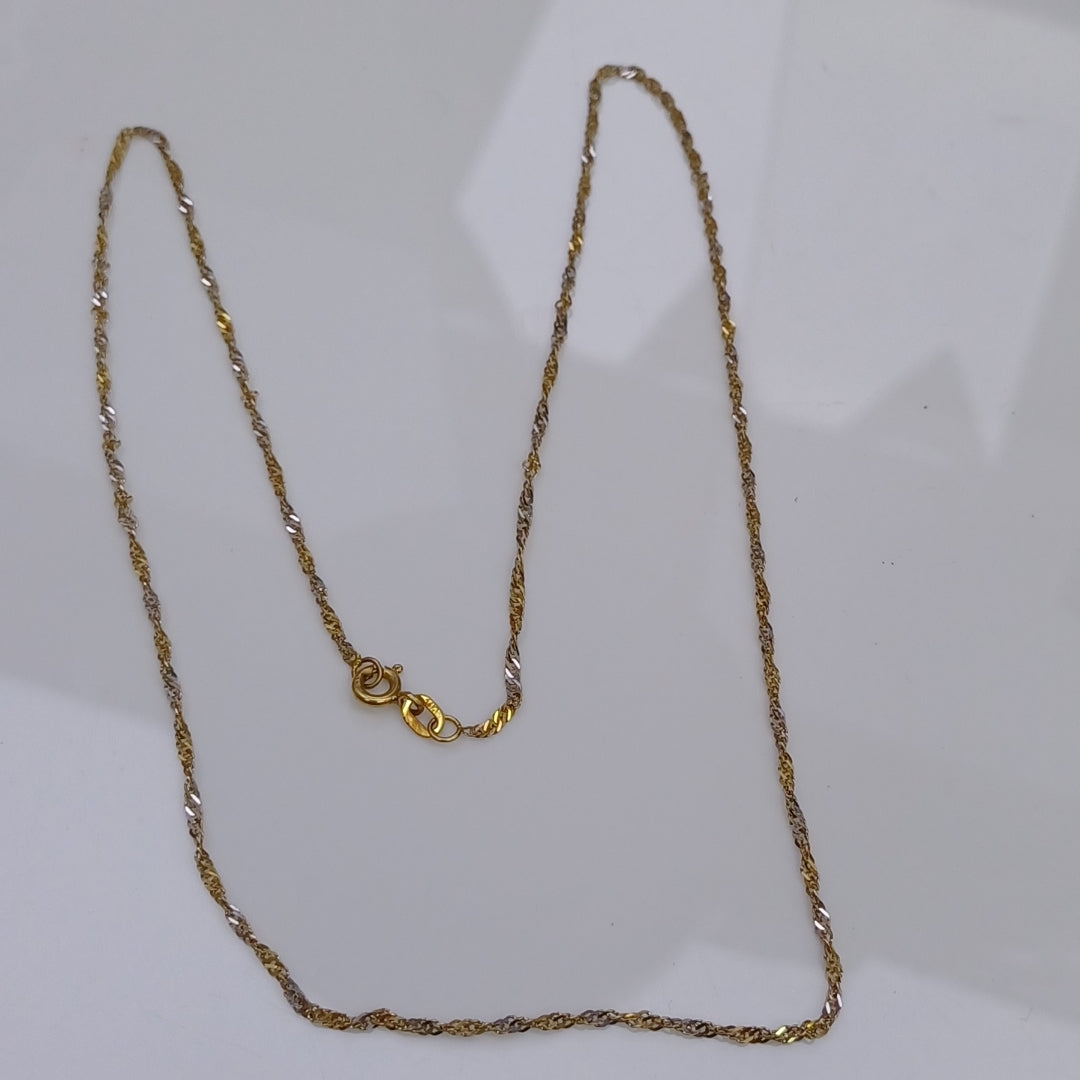 CADENA ORO 14 K 2 GRMS (SEMINUEVO)