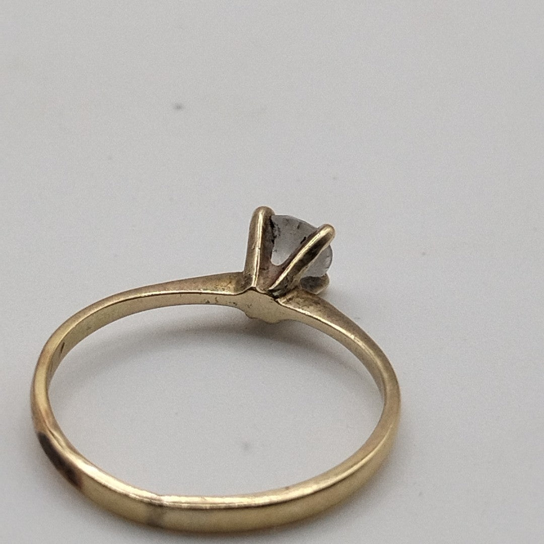 SOLITARIO ORO 14 K 1.3 GRMS (SEMINUEVO)