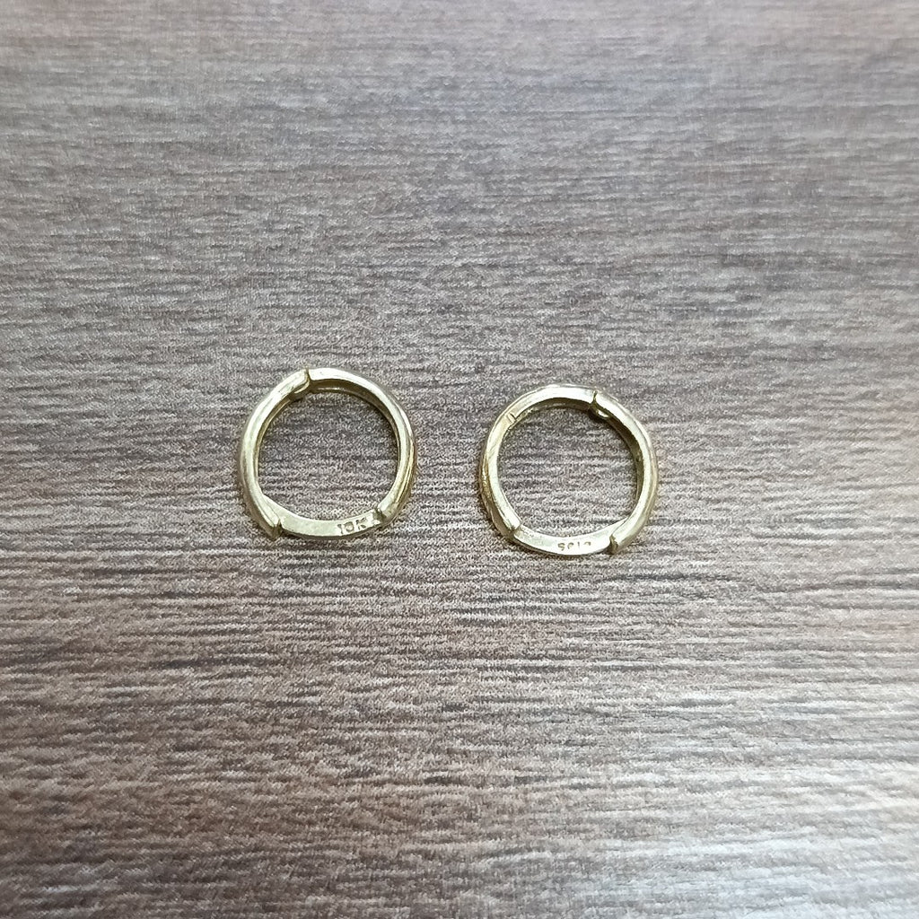 ARETES PAR ORO 10 K 0.7 GRMS (SEMINUEVO)