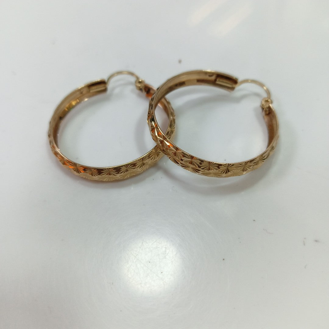 ARRACADAS PAR ORO 10 K 3,50 GRMS (SEMINUEVO)