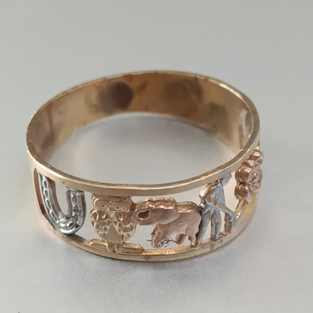 ANILLO ORO 10 K 2.9 GRMS (SEMINUEVO)