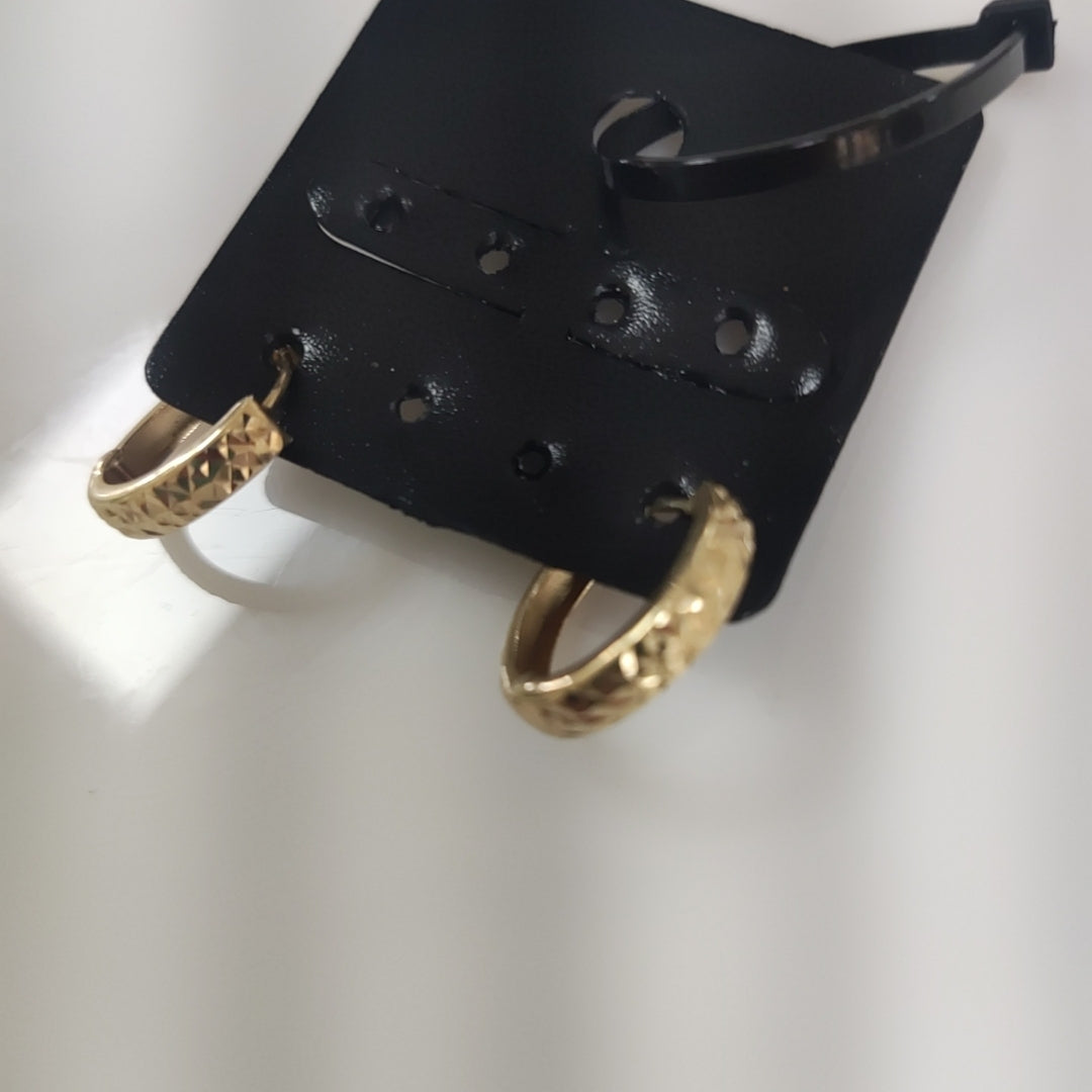ARRACADAS PAR ORO 10 K 1.5 GRMS (SEMINUEVO)