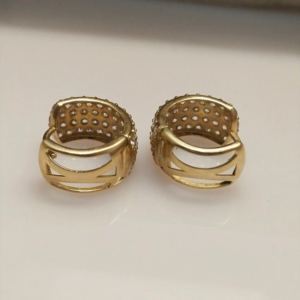 ARRACADAS PAR ORO 10 K 5.5 GRMS (SEMINUEVO)