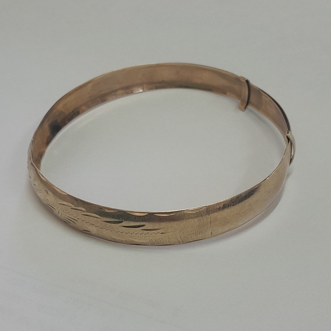 PULSERA RIGIDA ORO 8 K 6.2 GRMS (SEMINUEVO)