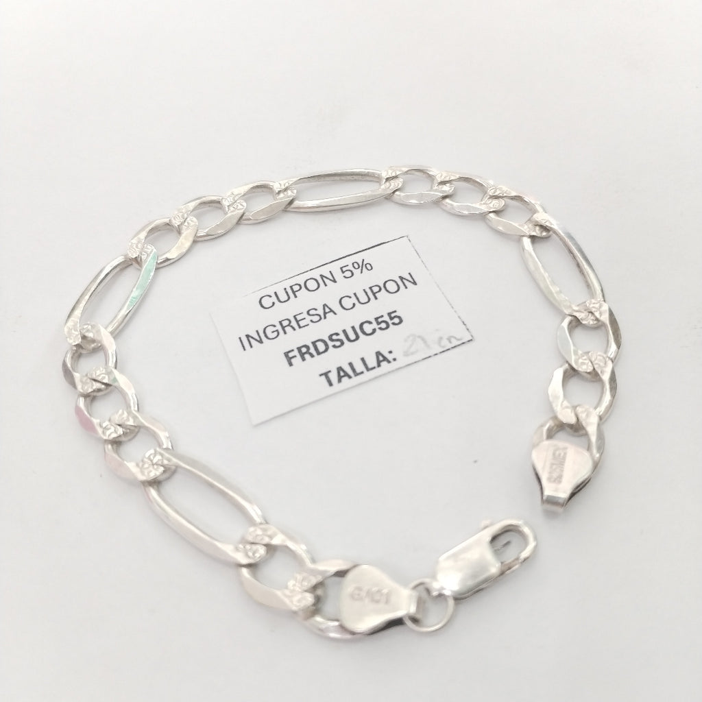 PULSERA PLATA 13,60 GRMS (SEMINUEVO)