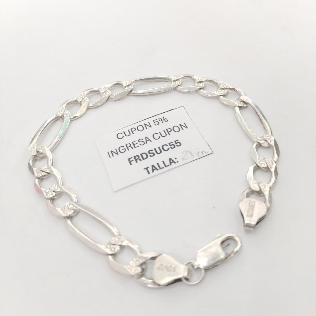 PULSERA PLATA 13,60 GRMS (SEMINUEVO)