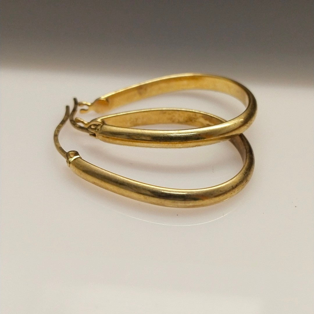 ARRACADAS PAR ORO 10 K 3.2 GRMS (SEMINUEVO)