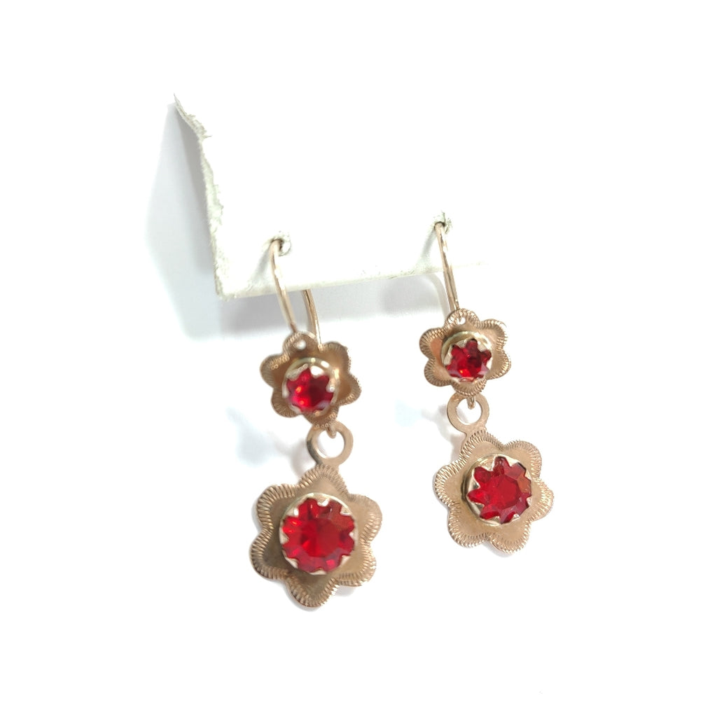 ARETES PAR ORO 8 K 3.1 GRMS (SEMINUEVO)