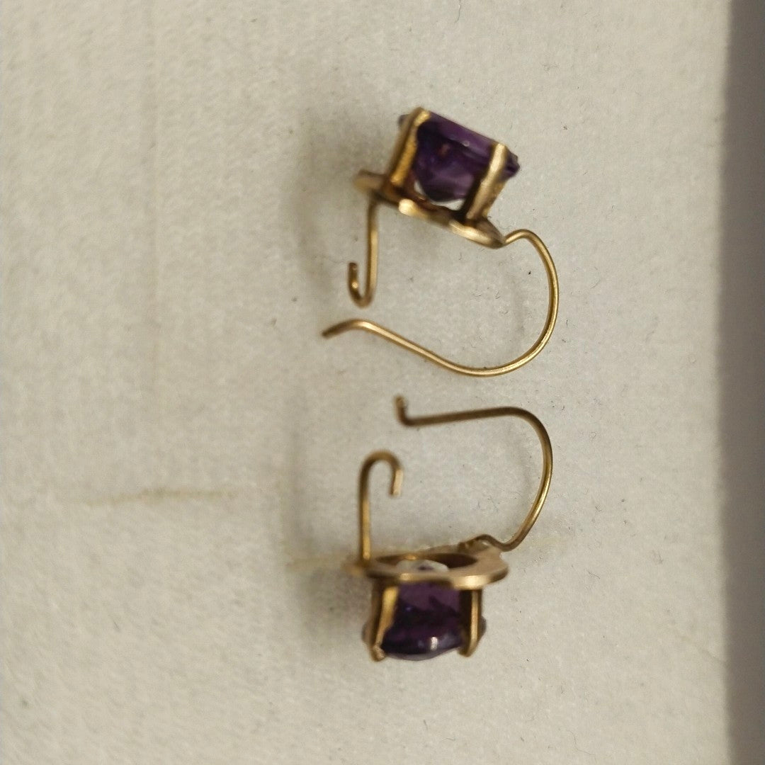 ARETES PAR ORO 8 K 2,10 GRMS (SEMINUEVO)