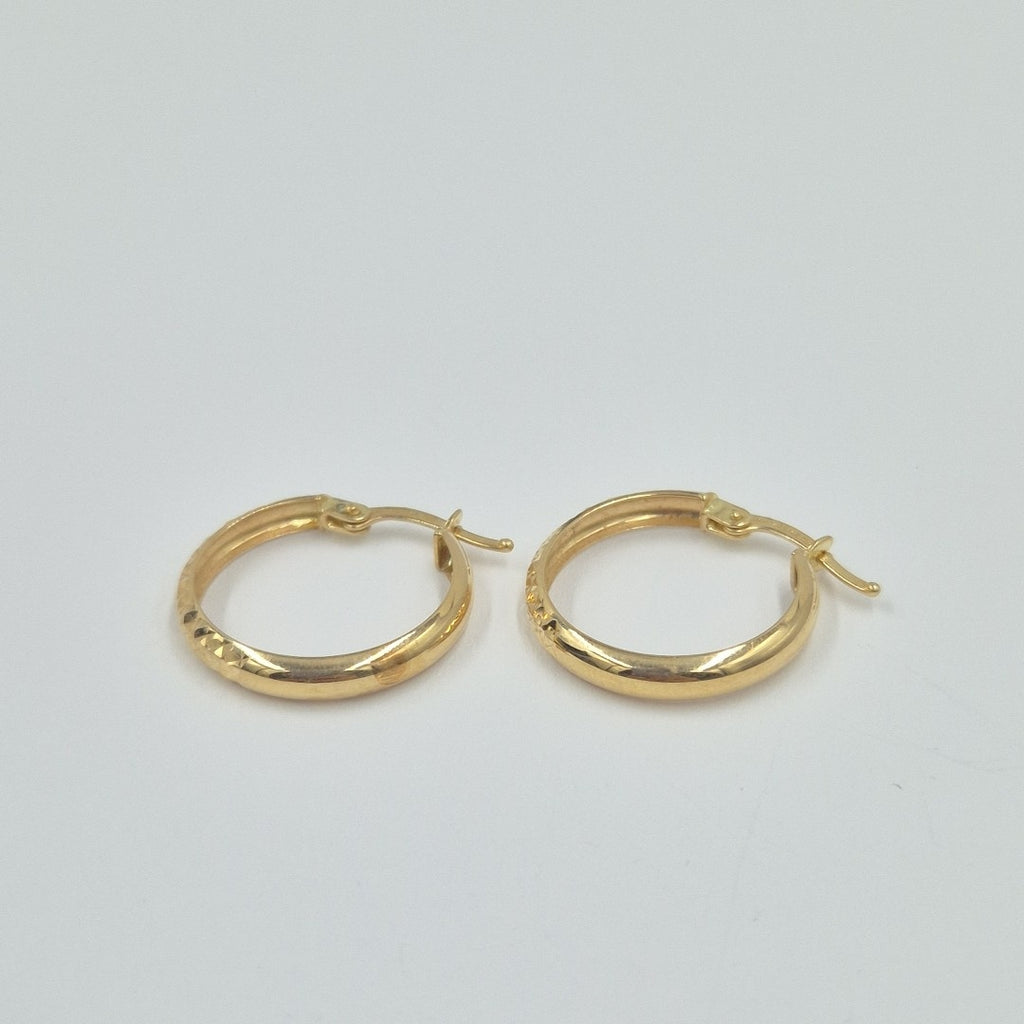 ARRACADAS PAR ORO 14 K 1,40 GRMS (SEMINUEVO)