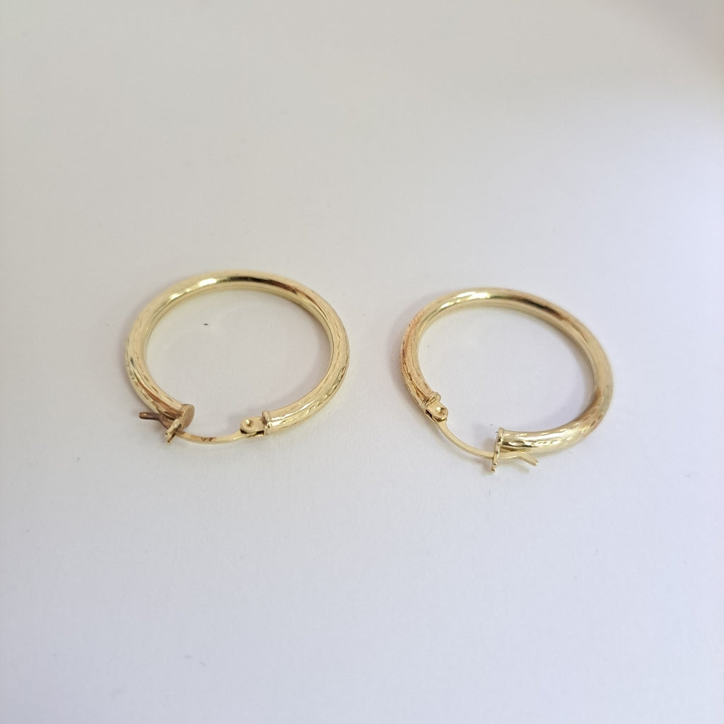 ARRACADAS PAR ORO 14 K 3 GRMS (SEMINUEVO)