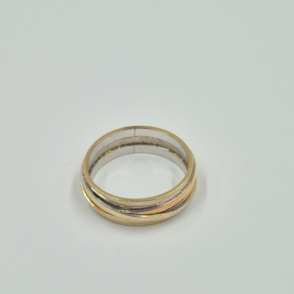 ARGOLLA ORO,ORO BLANCO 14 K 3,70 GRMS (SEMINUEVO)
