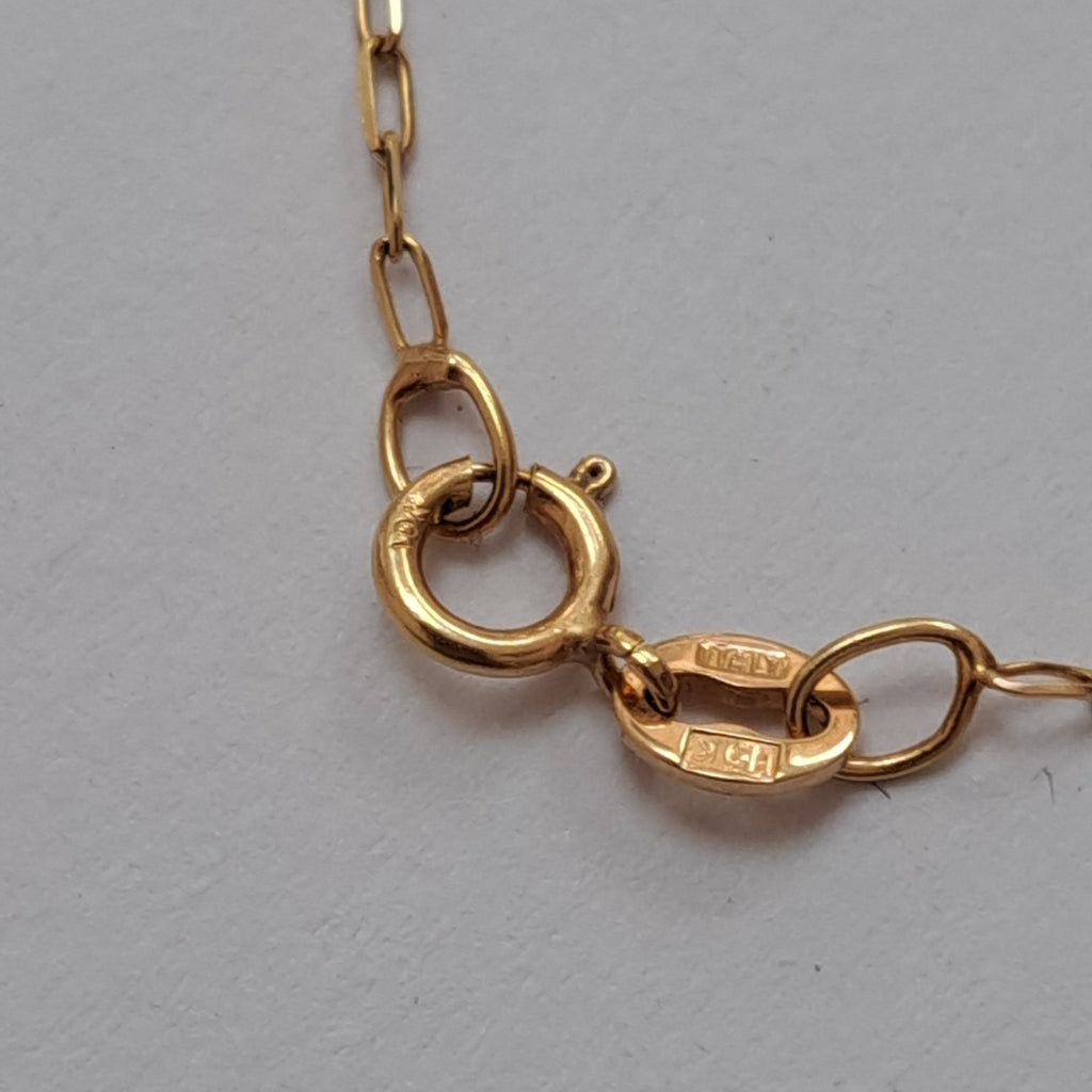 CADENA ORO 10 K 0,90 GRMS (SEMINUEVO)