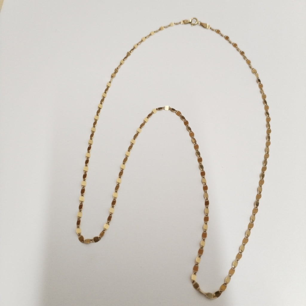 CADENA ORO 14 K 3.2 GRMS (SEMINUEVO)