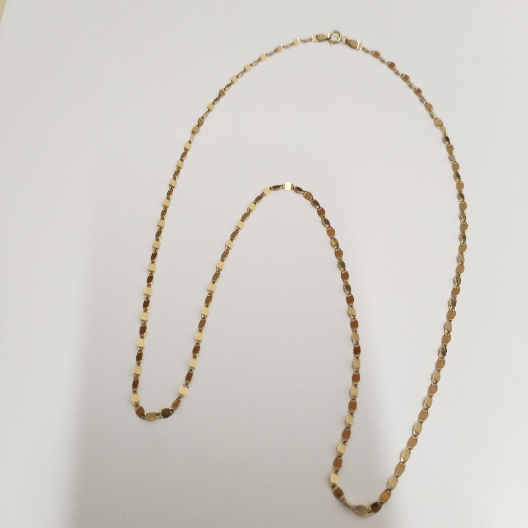 CADENA ORO 14 K 3.2 GRMS (SEMINUEVO)