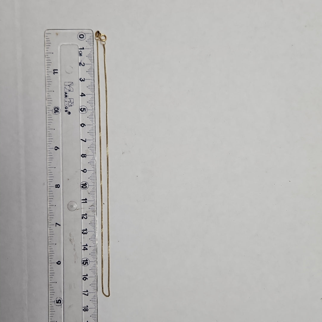 CADENA ORO 14 K 1,30 GRMS (SEMINUEVO)