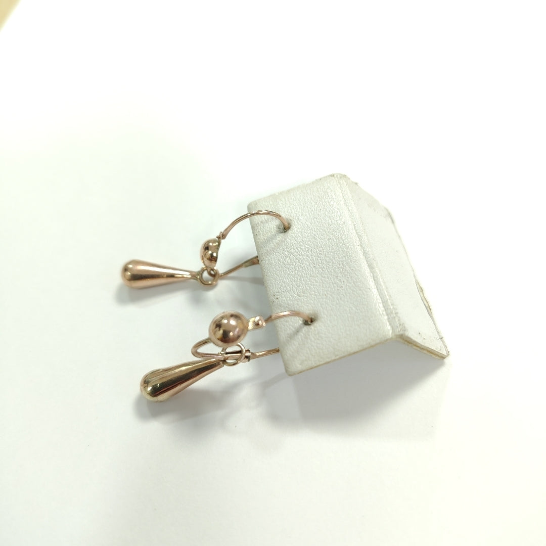 ARETES PAR ORO 8 K 1.5 GRMS (SEMINUEVO)