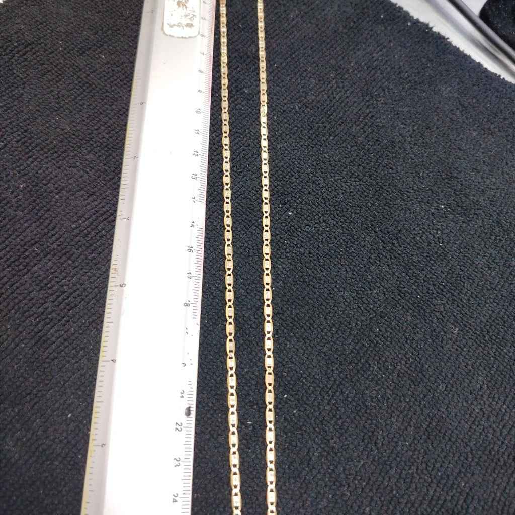 CADENA,MEDALLA RELIGIOSA ORO 10 K 7,30 GRMS (SEMINUEVO)