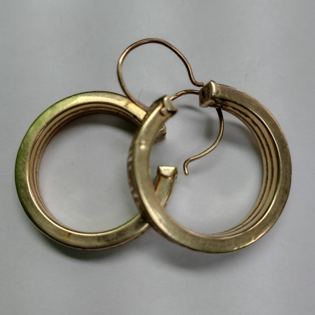 ARRACADAS PAR ORO 8 K 7.2 GRMS (SEMINUEVO)