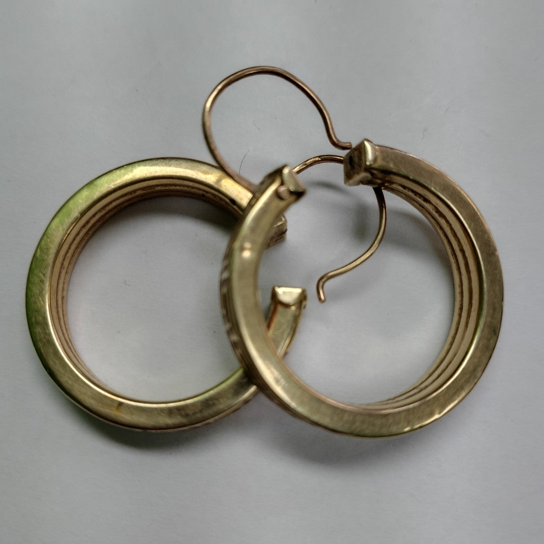 ARRACADAS PAR ORO 8 K 7.2 GRMS (SEMINUEVO)