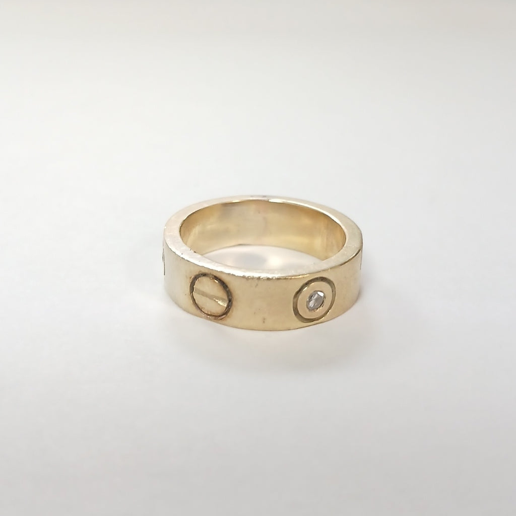 ANILLO ORO 14 K 7 GRMS (SEMINUEVO)