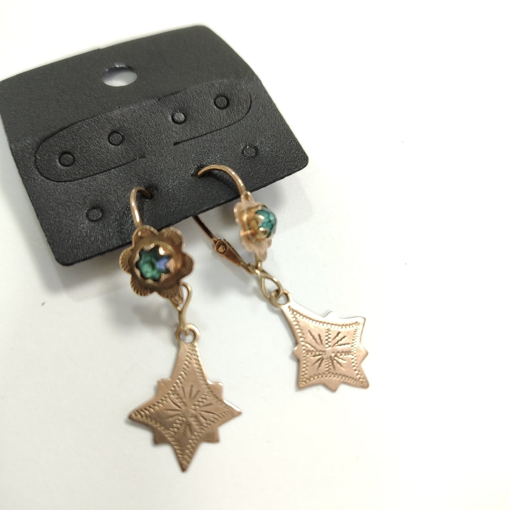 ARETES PAR ORO 8 K 2.2 GRMS (SEMINUEVO)