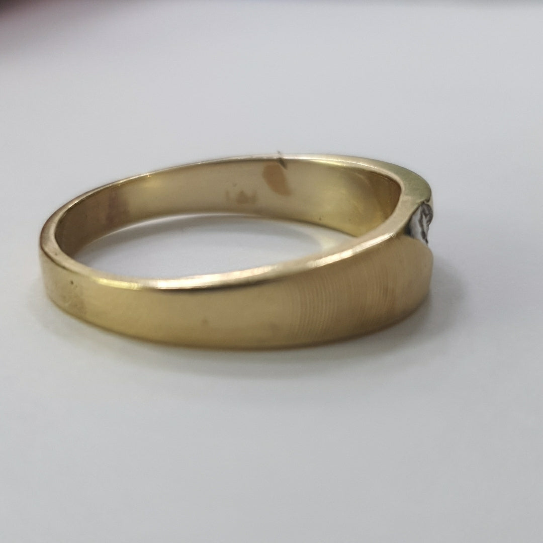 ARGOLLA ORO 14 K 6.8 GRMS (SEMINUEVO)