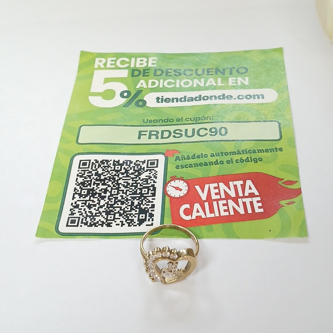 ANILLITO ORO 10 K 2,40 GRMS (SEMINUEVO)