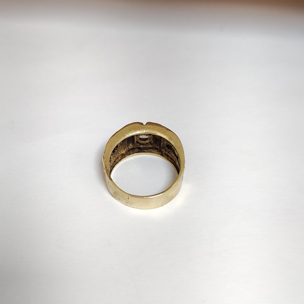 ANILLO ORO 14 K 10,50 GRMS (SEMINUEVO)