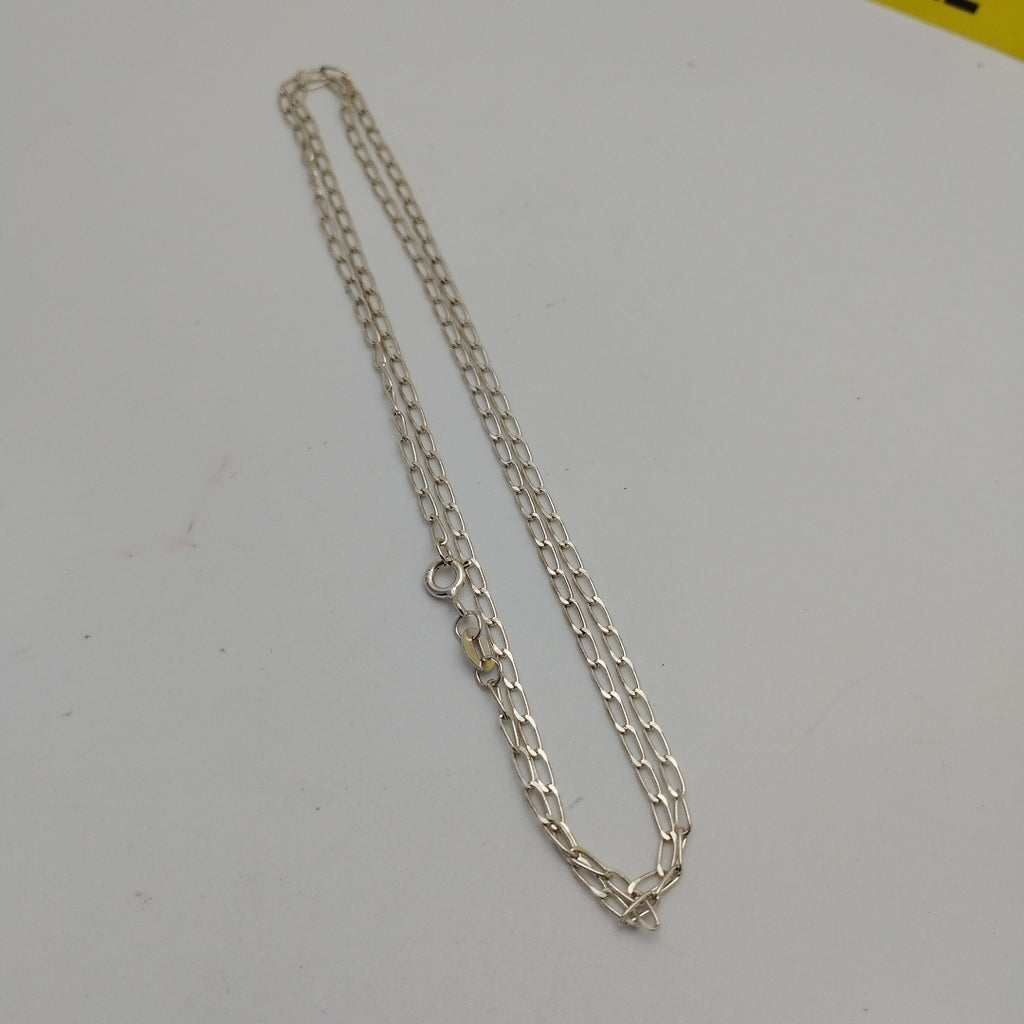CADENA TEJIDO ESLABONES PLATA .925 55 CM 3 GR (NUEVO)