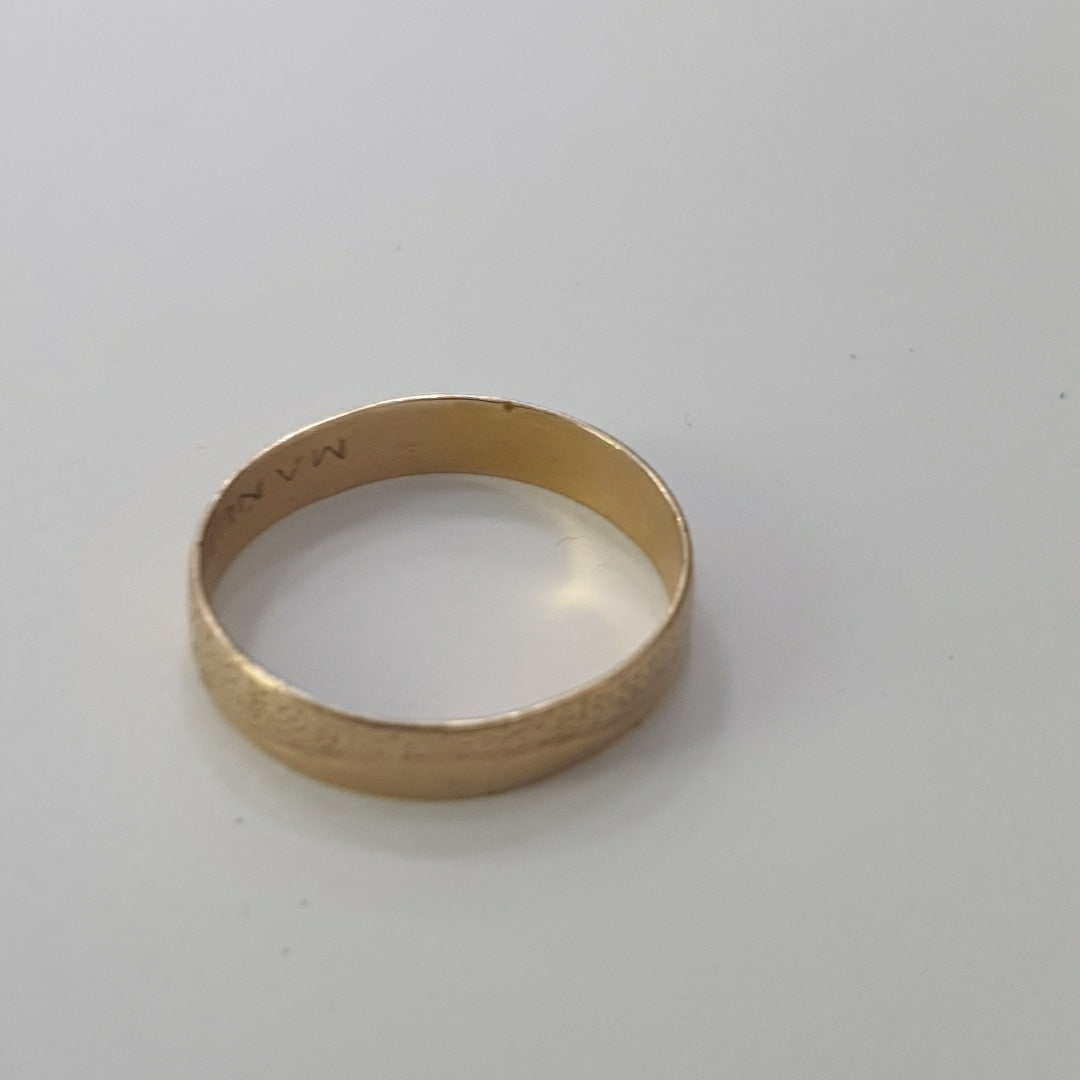 ARGOLLA ORO 8 K 1.2 GRMS (SEMINUEVO)