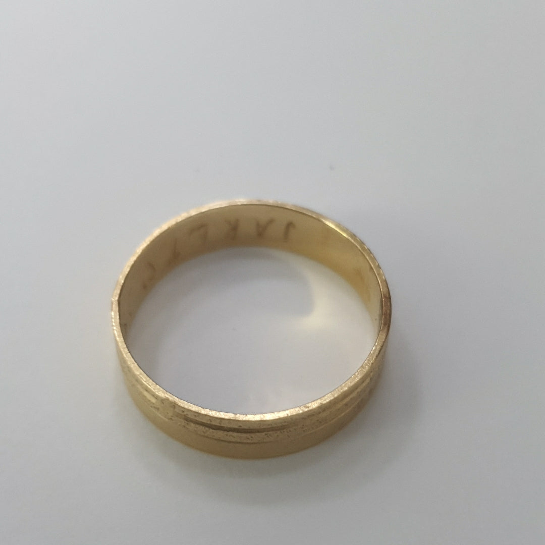 ARGOLLA ORO 14 K 1.8 GRMS (SEMINUEVO)