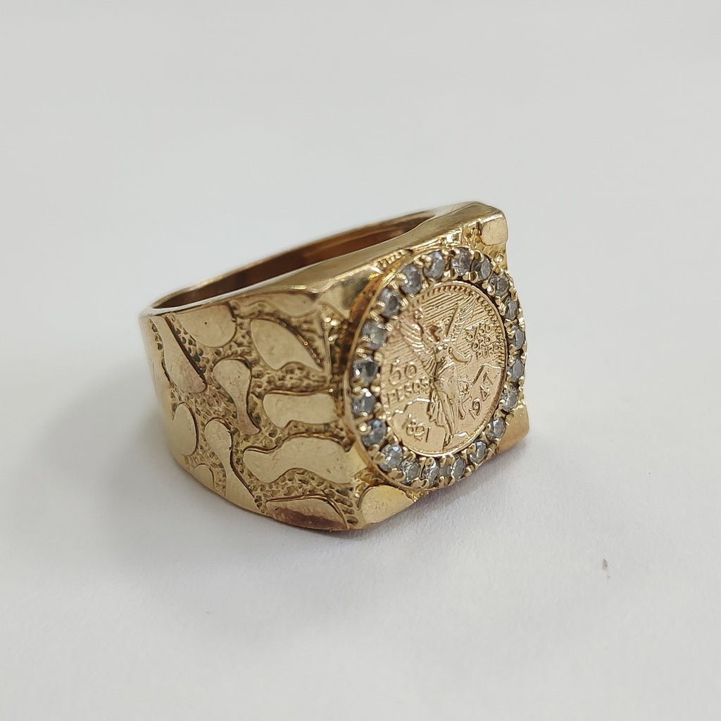ANILLO ORO 14 K 13.8 GRMS (SEMINUEVO)
