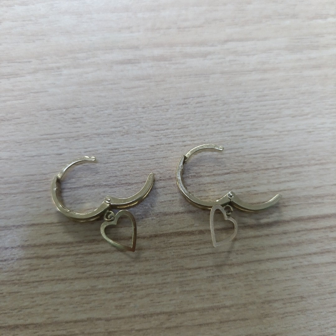 ARRACADAS PAR ORO 10 K 1,10 GRMS (SEMINUEVO)