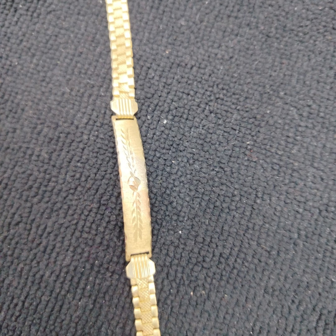 ESCLAVA ORO COMBINADO 10 K 6.9 GRMS (SEMINUEVO)