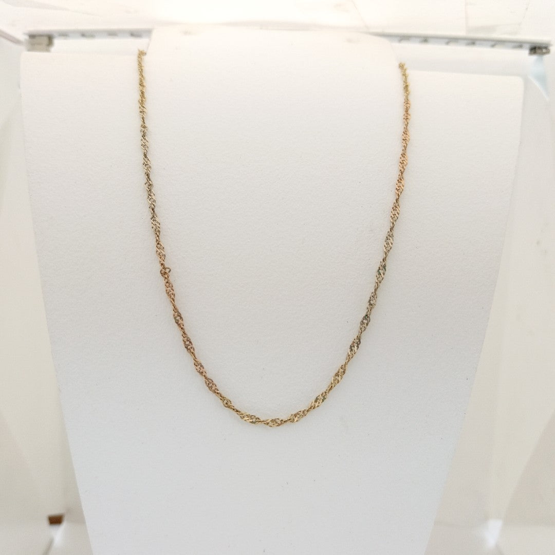 CADENA ORO 14 K 3 GRMS (SEMINUEVO)