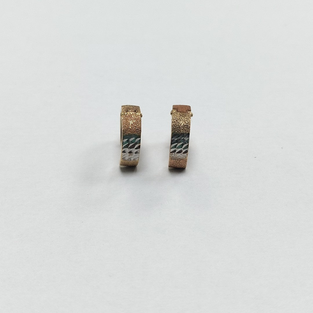 ARRACADAS PAR ORO 14 K 1.8 GRMS (SEMINUEVO)