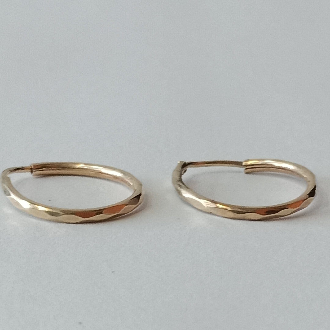 ARRACADAS PAR ORO 10 K 1.2 GRMS (SEMINUEVO)